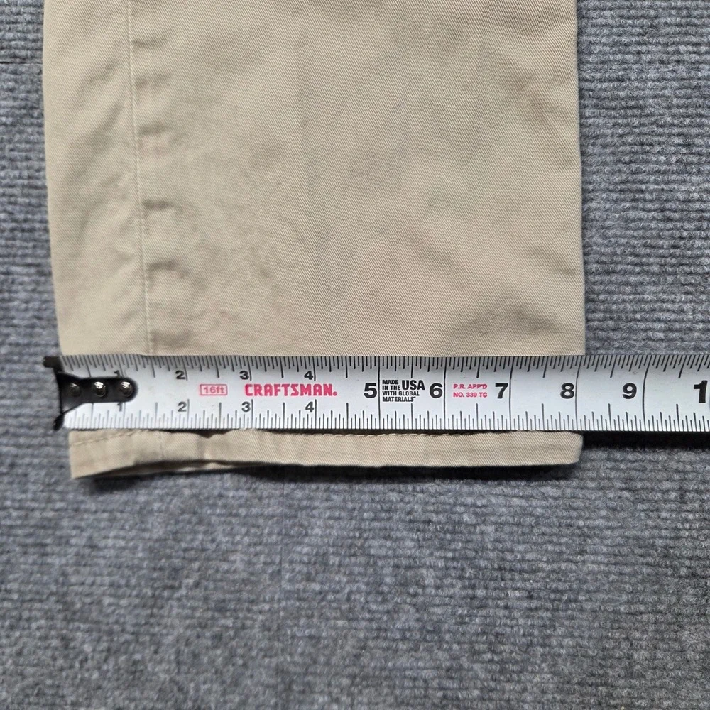 Levis 514 Mens 32x29 Straight Fit Khaki Tan Pants Cotton Twill 5 Pocket
